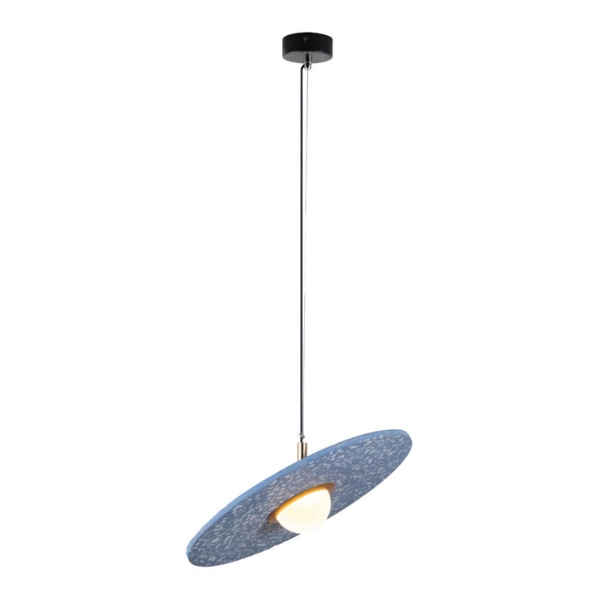 LED Lustr na lanku SURROUND LED/6W/230V modrá