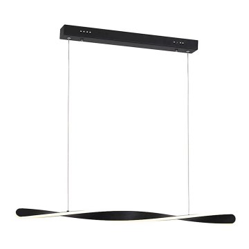LED Lustr na lanku SWIRL LED/24W/230V