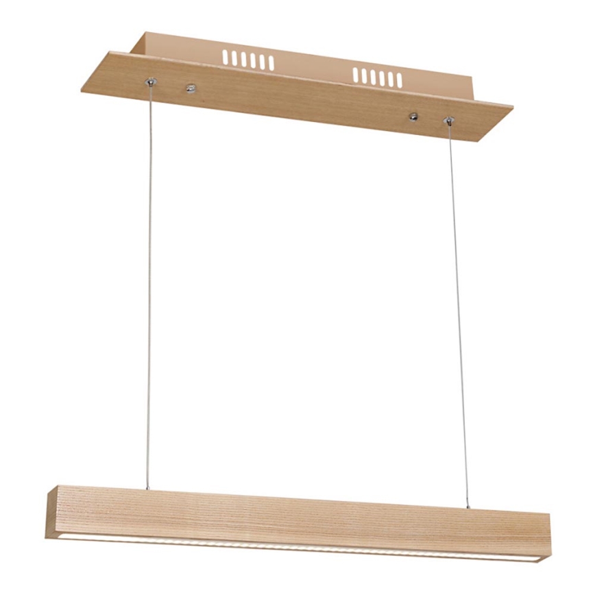 LED Lustr na lanku TIMBER LED/12W/230V