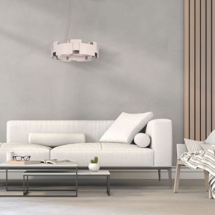 LED Lustr na lanku TORINO LED/24W/230V