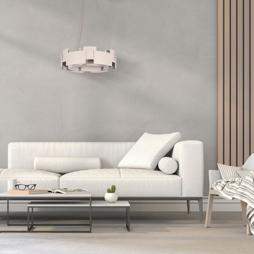 LED Lustr na lanku TORINO LED/24W/230V