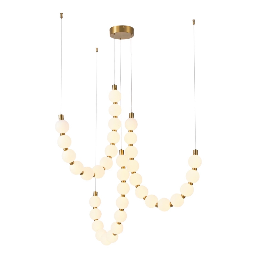 LED Lustr na lanku TREA LED/35W/230V 3000K
