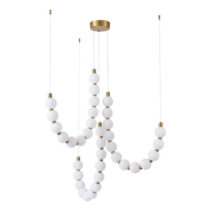 LED Lustr na lanku TREA LED/35W/230V 3000K