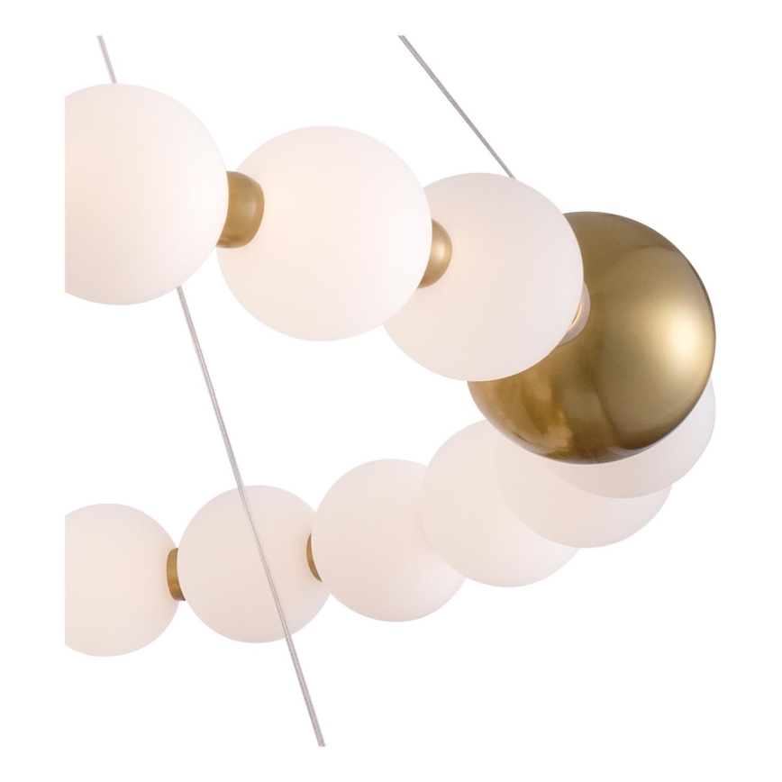 LED Lustr na lanku TREA LED/40W/230V 3000K