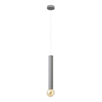 LED Lustr na lanku TUBA 1xGU10/20W/230V šedá