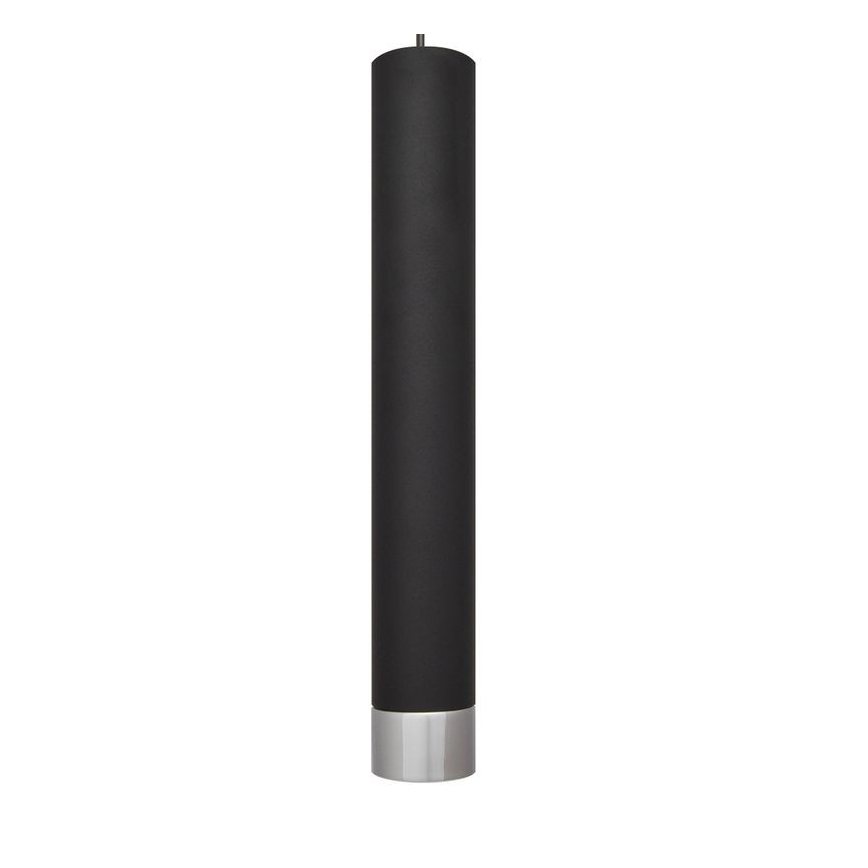 LED Lustr na lanku TUBA 3xGU10/4,8W/230V černá/lesklý chrom