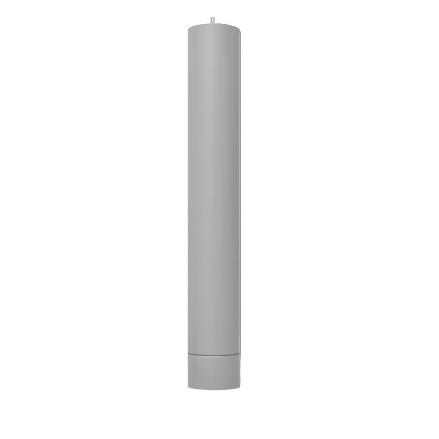 LED Lustr na lanku TUBA 3xGU10/4,8W/230V šedá