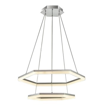LED Lustr na lanku URAN LED/28W+LED/36W/230V