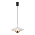 LED Lustr na lanku VALIA LED/9W/230V bílá/zlatá