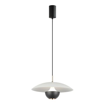 LED Lustr na lanku VALIA LED/9W/230V šedá/černá