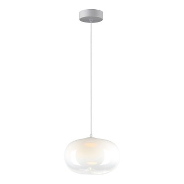 LED Lustr na lanku VASO LED/4W/230V pr. 18 cm bílá