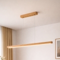 LED Lustr na lanku VERDE LED/18W/230V 3000K 106 cm dub