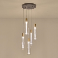 LED Lustr na lanku VIAL LED/38W/230V 3000K