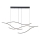 LED Lustr na lanku WAVES LED/30W/230V 3000K