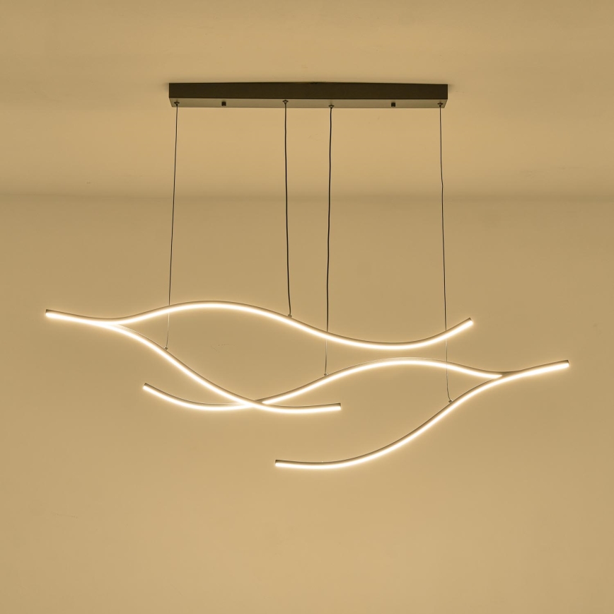 LED Lustr na lanku WAVES LED/30W/230V 3000K