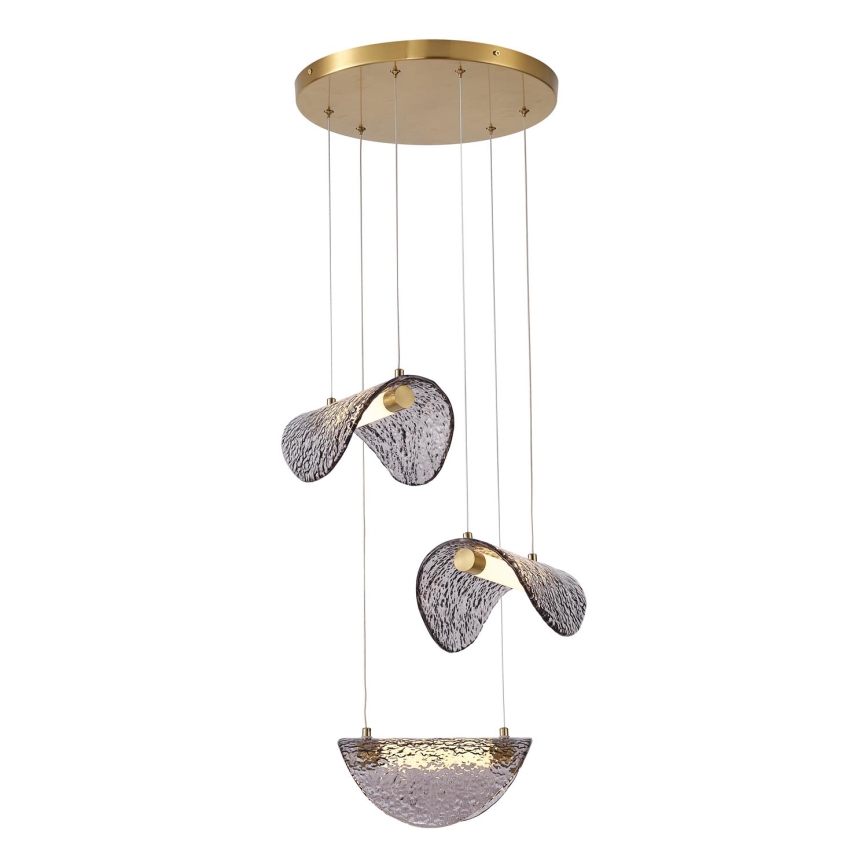 LED Lustr na lanku WAVES LED/6W/230V 3000K