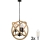 LED Lustr na řetězu ROPE GLOBO 3xE14/4,3W/230V