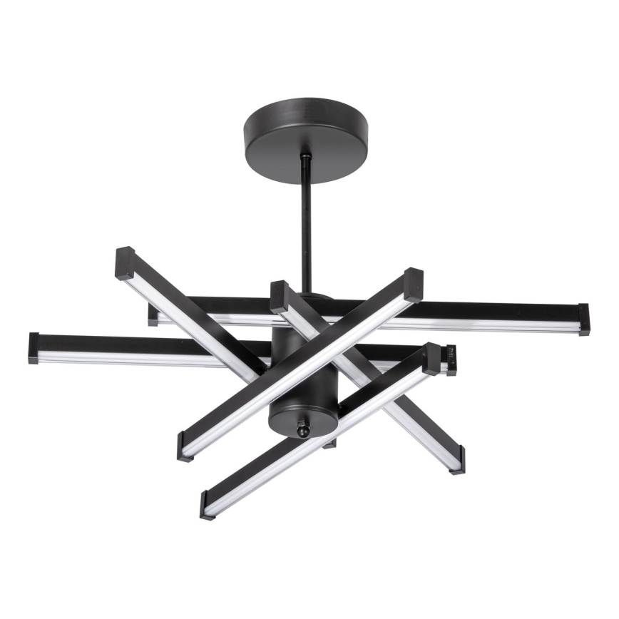 LED Lustr na tyči 6xLED/10W/230V 3000-6500K pr. 66 cm černá