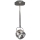 LED Lustr na tyči BALL 1xGU10/5W/230V