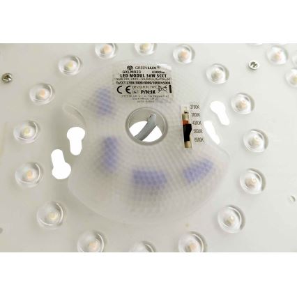 LED Magnetický modul LED/36W/230V pr. 24 cm 2700/3000/4000/5000/6500K