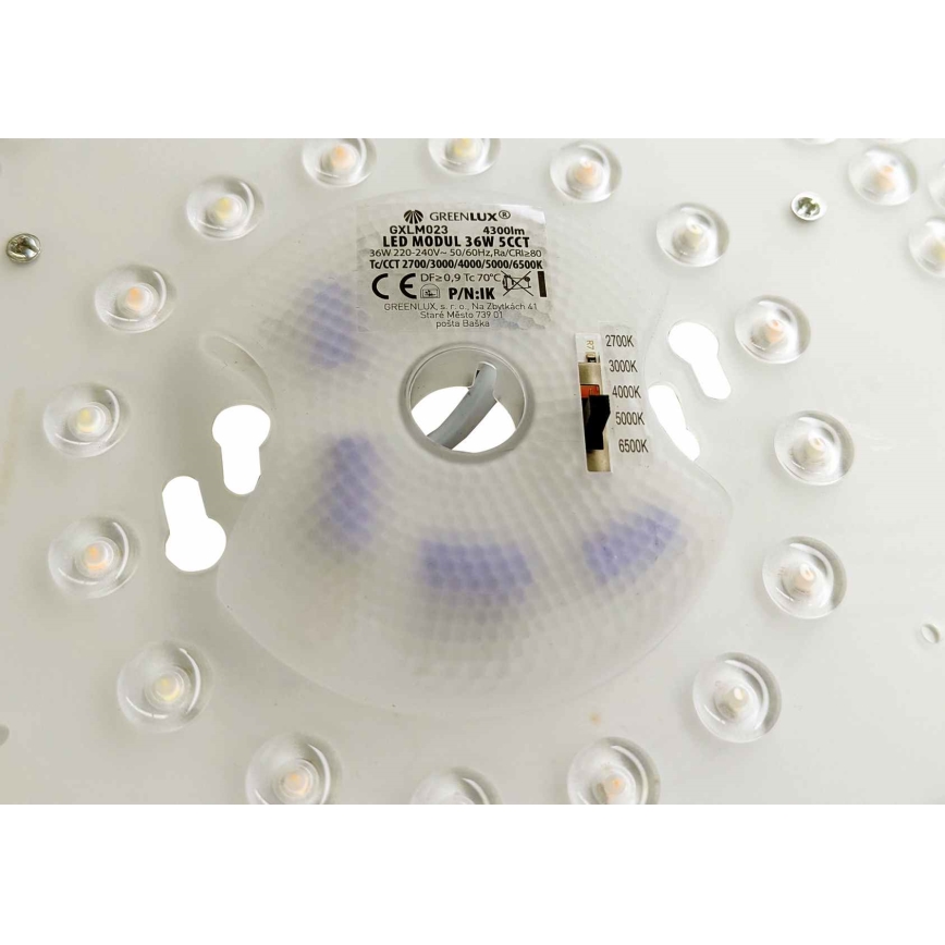 LED Magnetický modul LED/36W/230V pr. 24 cm 2700/3000/4000/5000/6500K