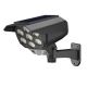 LED Maketa bezpečnostní kamery se senzorem a se solárním panelem LED/5W/5,5V IP65 + dálkové ovládání