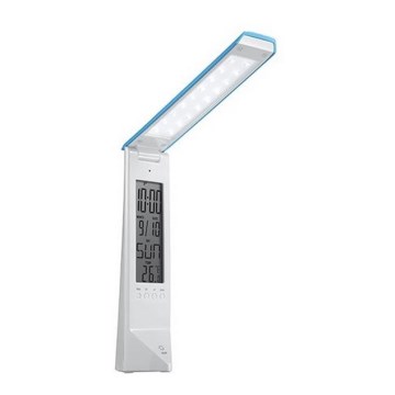 LED Multifunkční stmívatelná stolní lampa DAISY LED/1,6W/USB bílo-modrá LED Multifunkční stmívatelná stolní lampa DAISY LED/1,6W/USB bílo-modrá