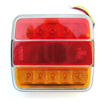 LED Multifunkční zadní svítidlo MULTI LED/1,2W/12V IP65 červená/oranžová