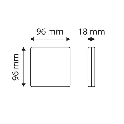 LED Multifunkční zadní svítidlo MULTI LED/1,5W/12V IP67 červená/oranžová