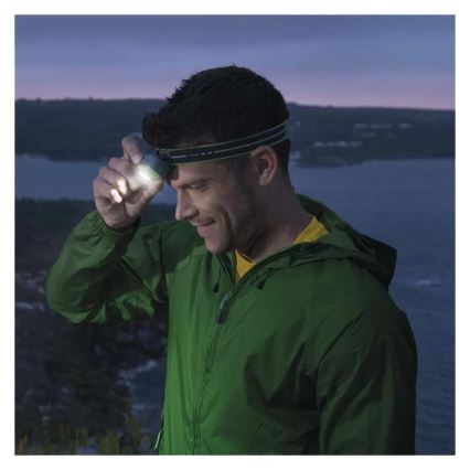 LED Nabíjecí čelovka LED/USB 1600 mAh IPX6