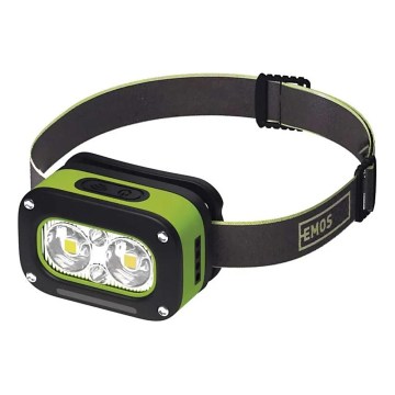 LED Nabíjecí čelovka LED/USB IP43 800 mAh