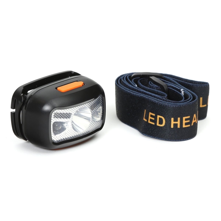 LED Nabíjecí čelovka s červeným světlem LED/3W/5V
