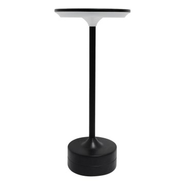 LED Nabíjecí dotyková stolní lampa TAVOLO LED/2,5W/5V 2400 mAh 3000-6000K černá