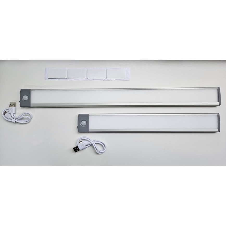 LED Nabíjecí osvětlení nábytku se senzorem LED/3,5W/5V USB 800 mAh 4200K 46 cm