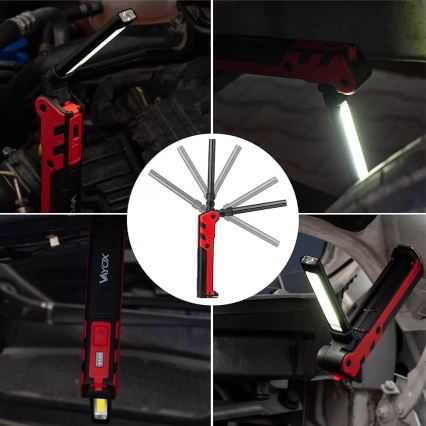 LED Nabíjecí pracovní svítilna LED/5W/5V IPX2 360 lm 2000 mAh