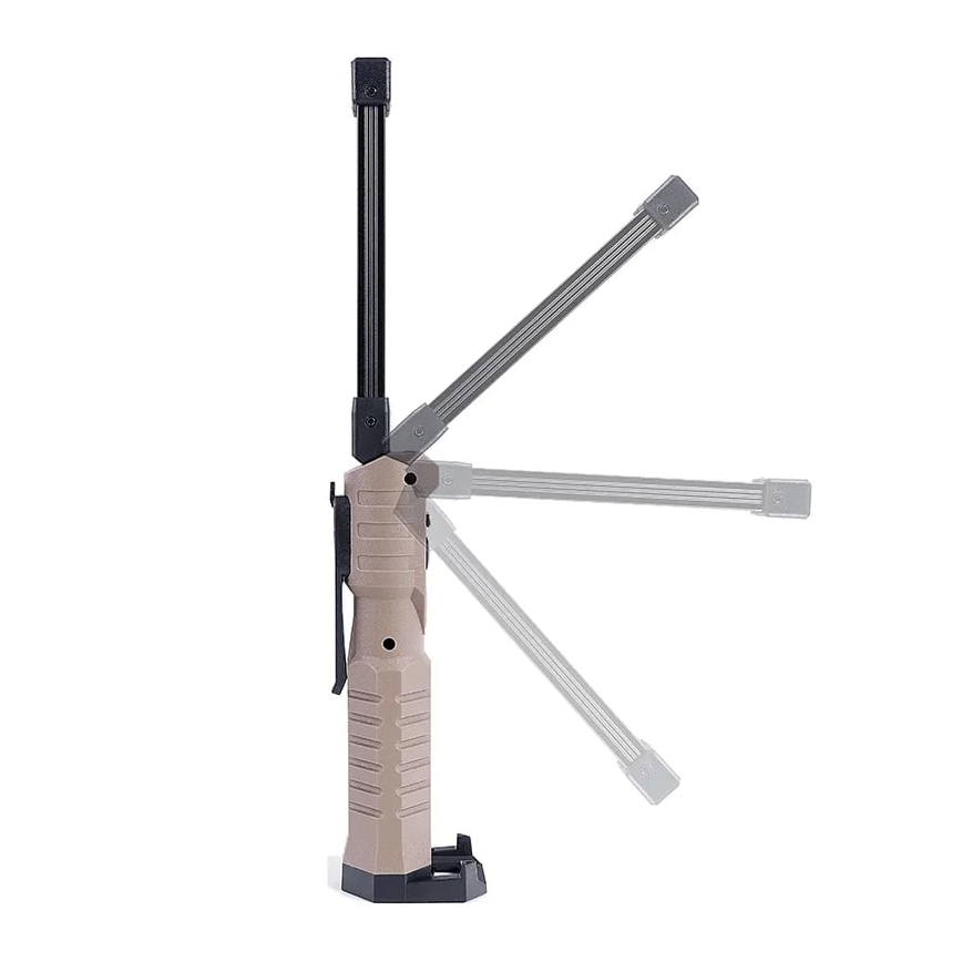LED Stmívatelná nabíjecí pracovní svítilna s funkcí powerbanky LED/4W/5V IPX4 600 lm 2000 mAh