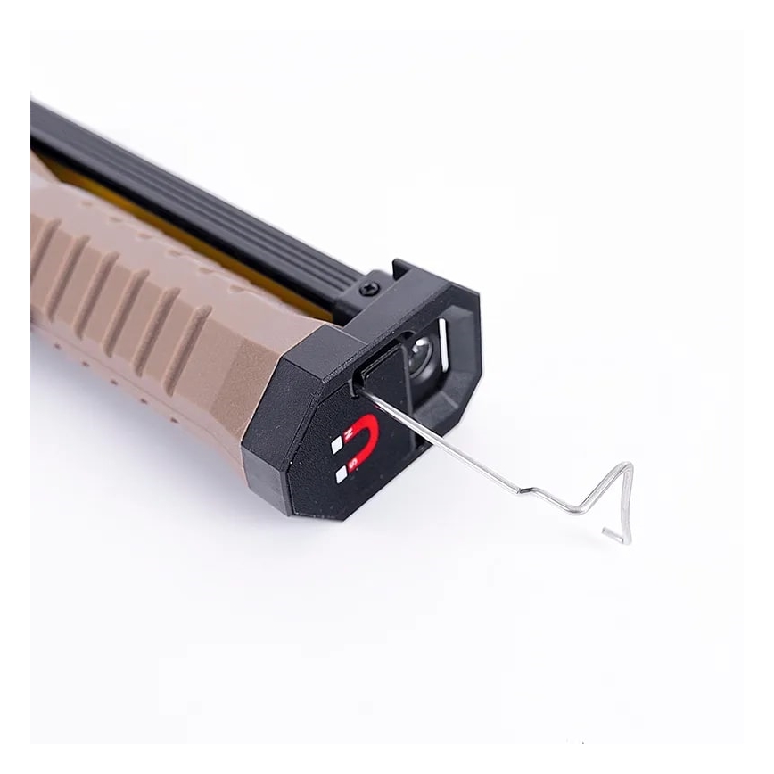 LED Stmívatelná nabíjecí pracovní svítilna s funkcí powerbanky LED/4W/5V IPX4 600 lm 2000 mAh