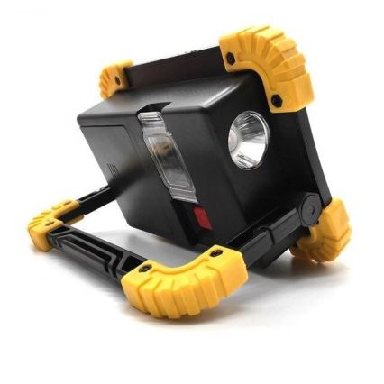 LED Nabíjecí reflektor LED/10W/4000 mAh 3xAA