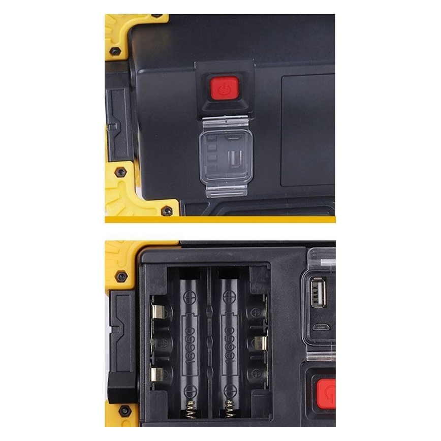 LED Nabíjecí reflektor LED/10W/4000 mAh 3xAA