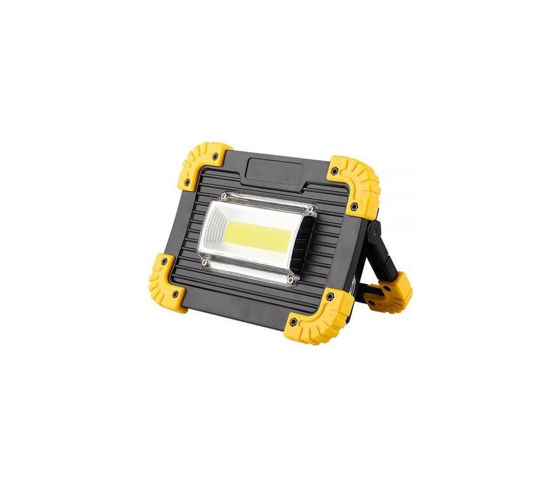 HADEX LED Nabíjecí reflektor LED/10W/4000 mAh HD0521