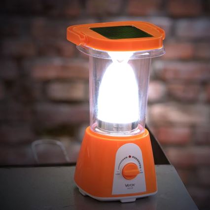 LED Stmívatelná nabíjecí solární lampa s funkcí powerbanky LED/230V 710 lm 1600 mAh