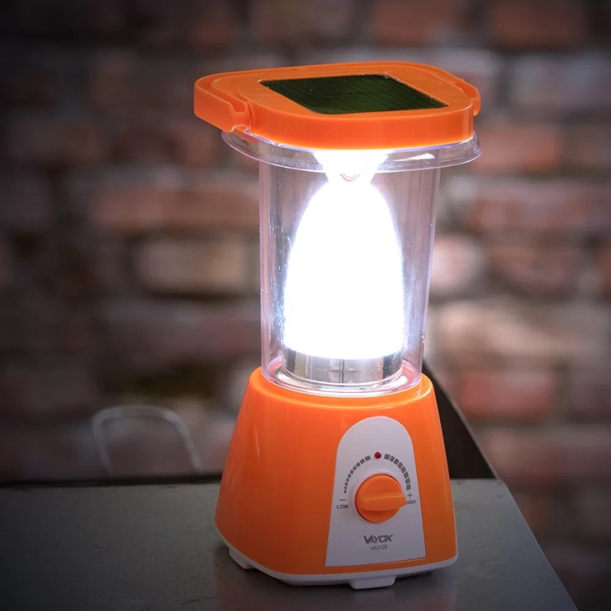 LED Stmívatelná nabíjecí solární lampa s funkcí powerbanky LED/230V 710 lm 1600 mAh