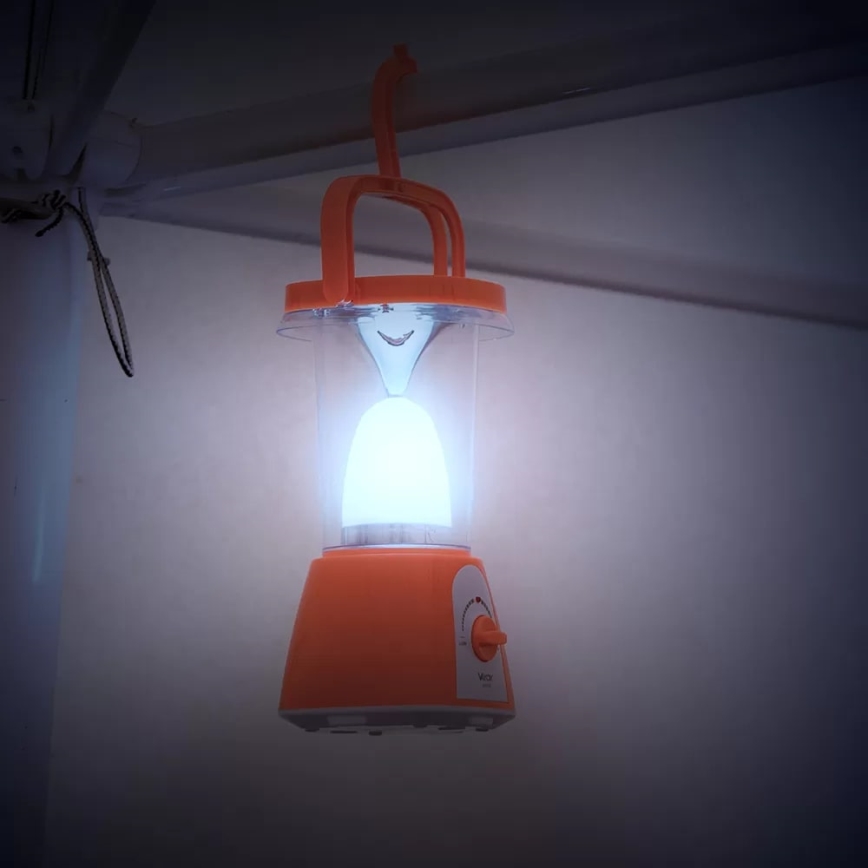 LED Stmívatelná nabíjecí solární lampa s funkcí powerbanky LED/230V 710 lm 1600 mAh