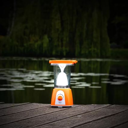 LED Stmívatelná nabíjecí solární lampa s funkcí powerbanky LED/230V 710 lm 1600 mAh