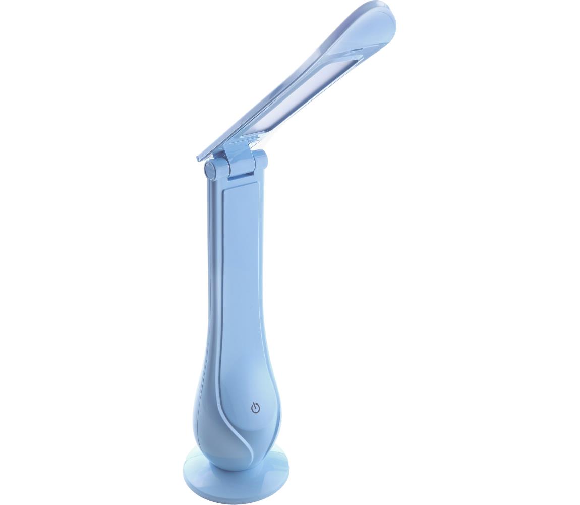 Milagro LED Nabíjecí stolní lampa LILLY LED/4W/5V 1200 mAh modrá MI1115