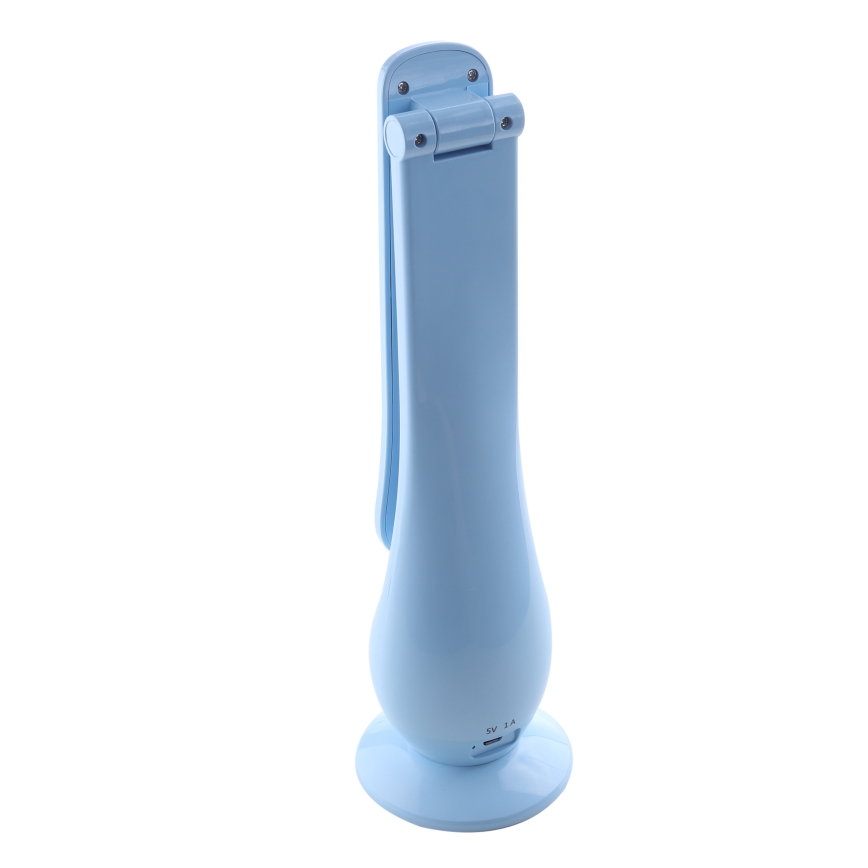 LED Nabíjecí stolní lampa LILLY LED/4W/5V 1200 mAh modrá
