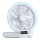 LED Nabíjecí stolní ventilátor 3,7V 1200 mAh