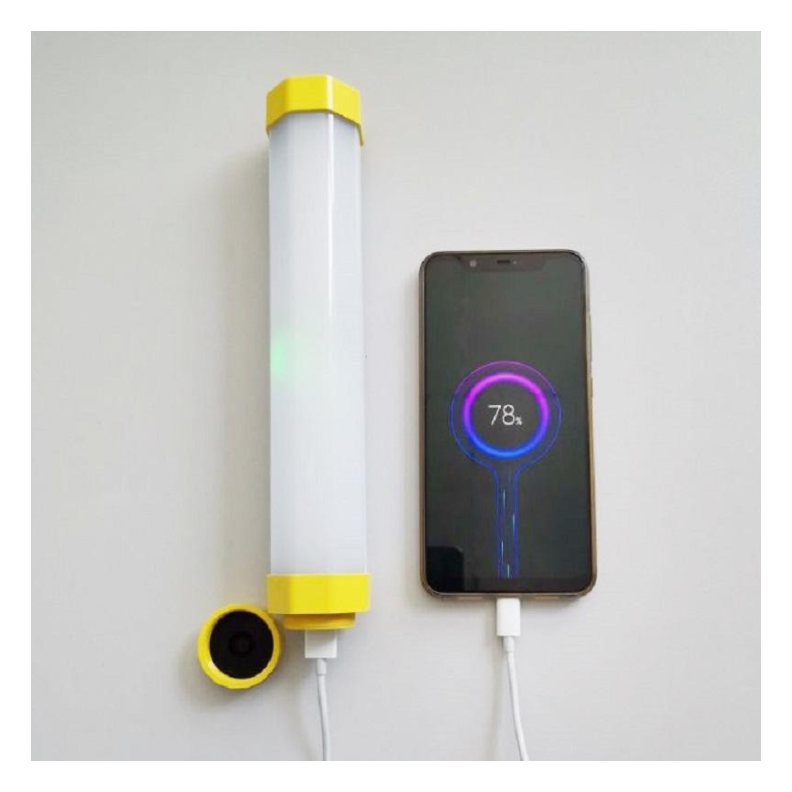 LED Nabíjecí svítilna 2xLED/3W/2500mA
