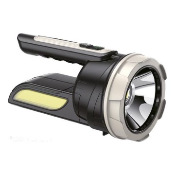 LED Nabíjecí svítilna 2xLED/3W/5V 210 lm 1200 mAh černá