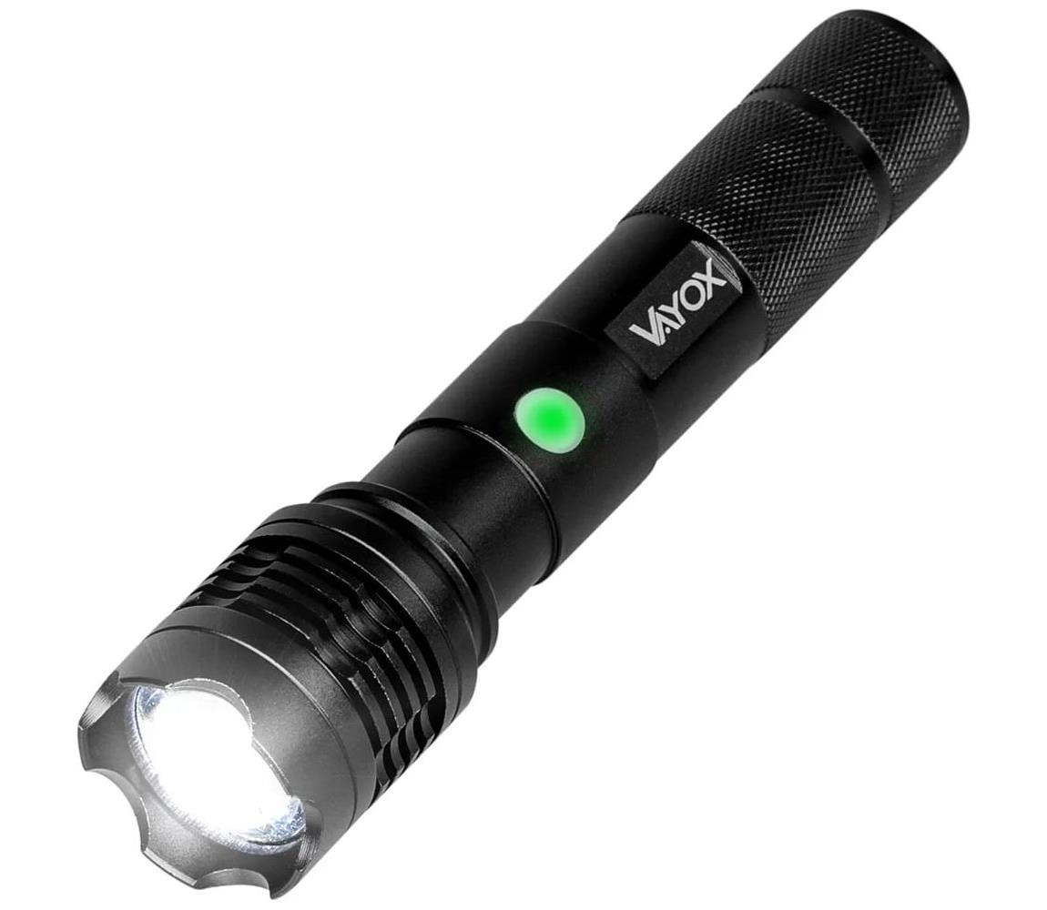 Vayox LED Nabíjecí svítilna LED/10W/5V IPX4 800 lm 4 h 1200 mAh BX0021